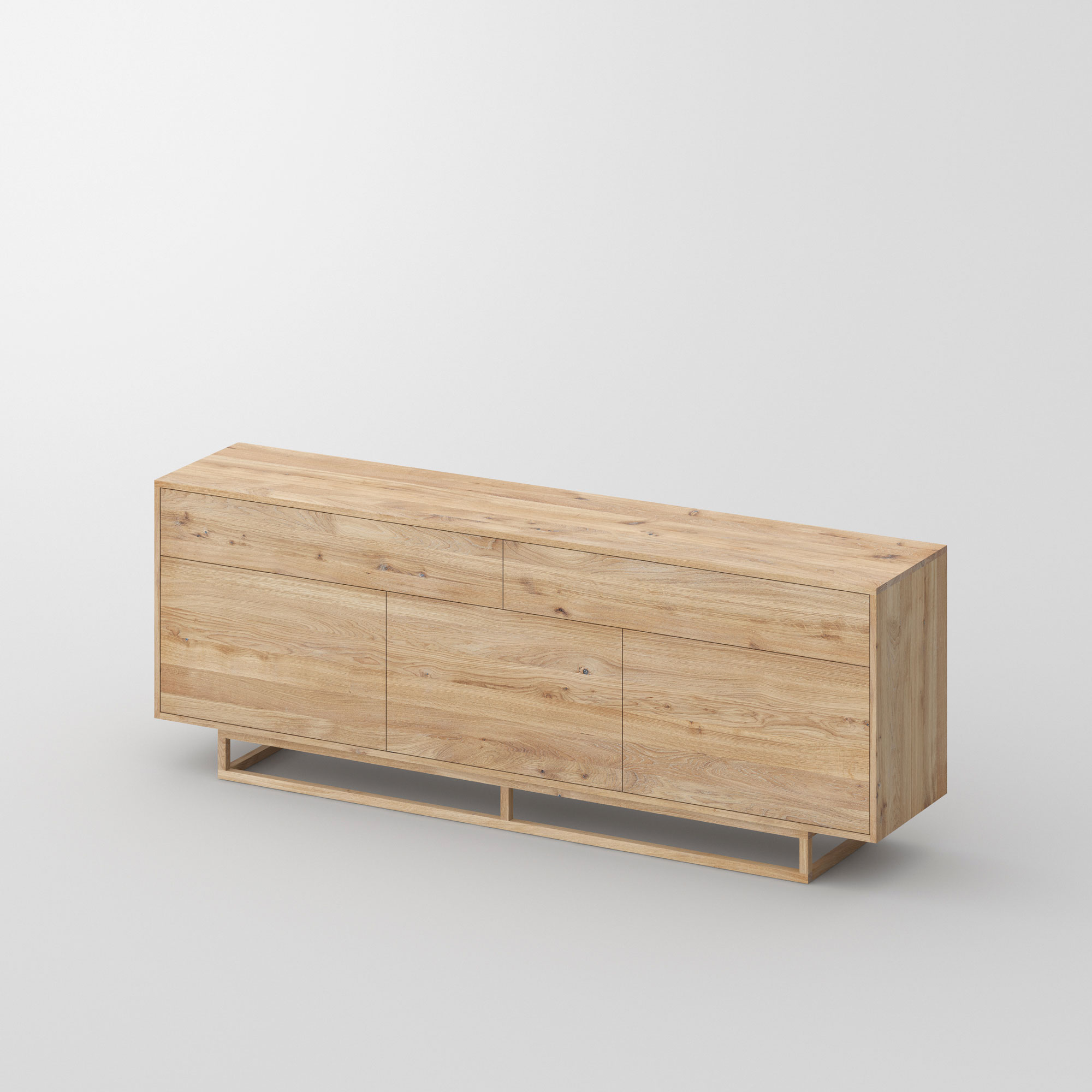 Holz Designerkommode LINEA cam1 Maßgefertigt aus Massivholz von vitamin design