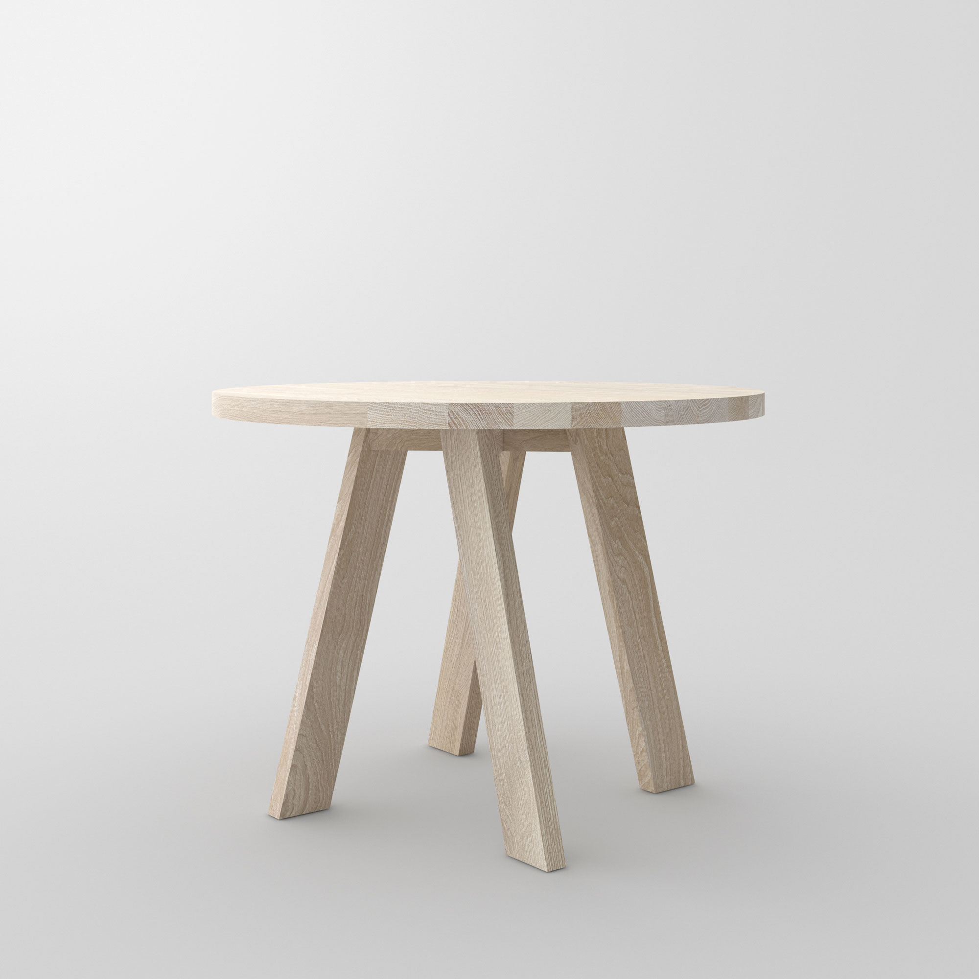 Designtisch Rund ZIRKEL cam2 Maßgefertigt aus Massivholz von vitamin design